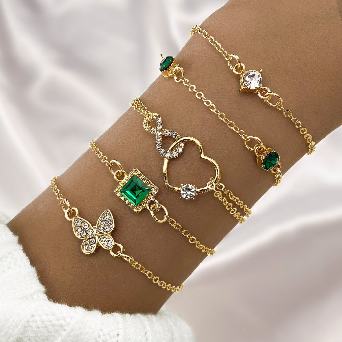 High-End Retro Luxury Butterfly Bracelet