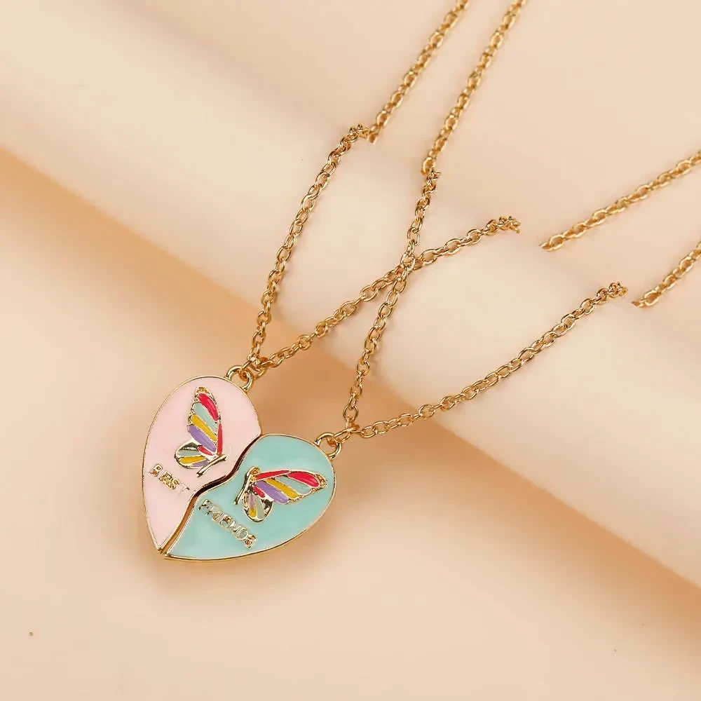 Butterfly Best Friends Necklace