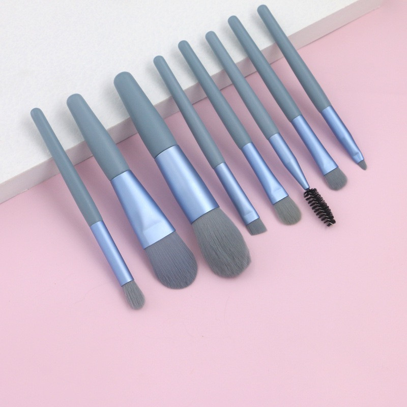 8 Pcs Soft Makeup Brush Set