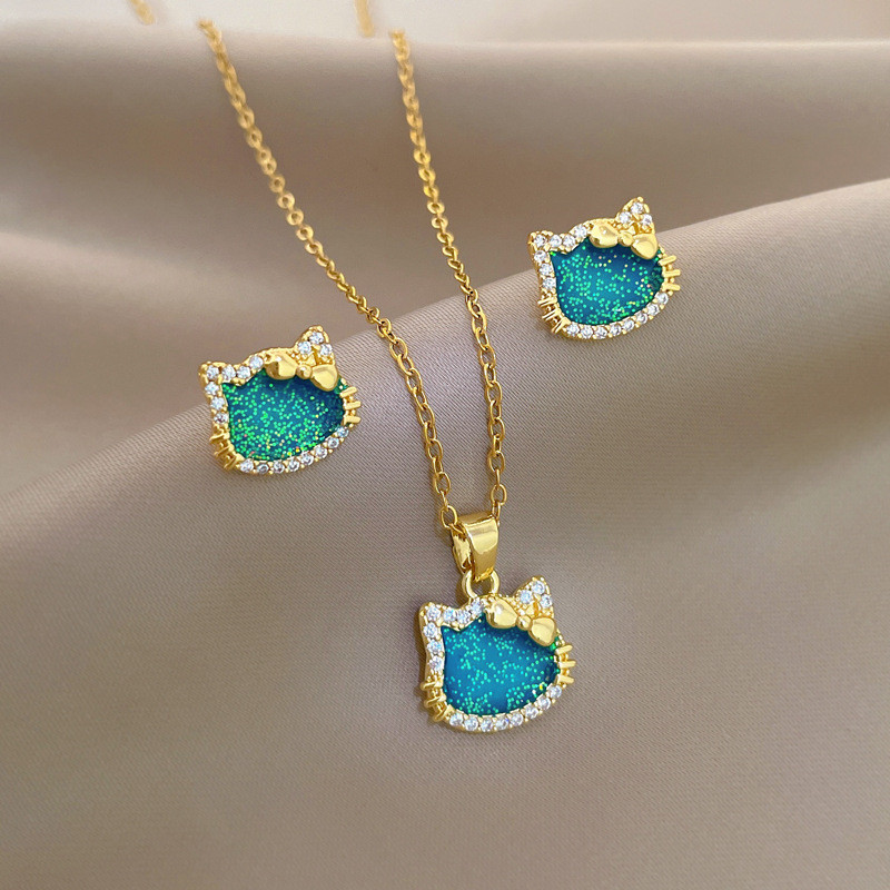 Cute Shiny Cat Set