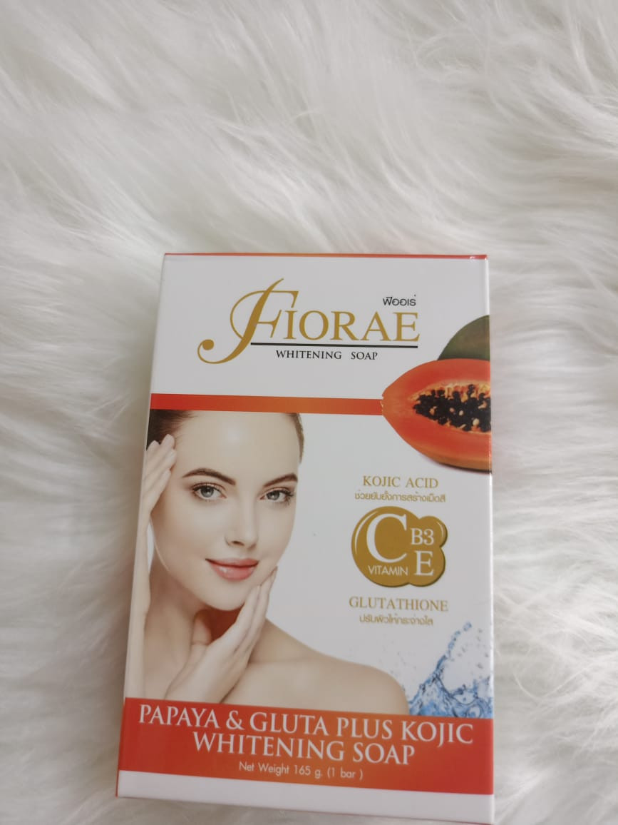 Papaya Gluta Kojic Whitening Soap
