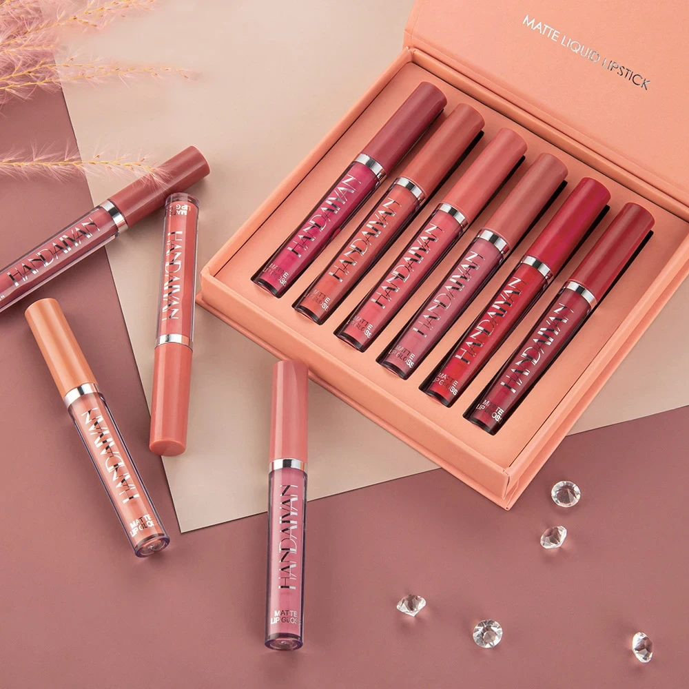 Handaiyan 6pcs Matte Lipsticks