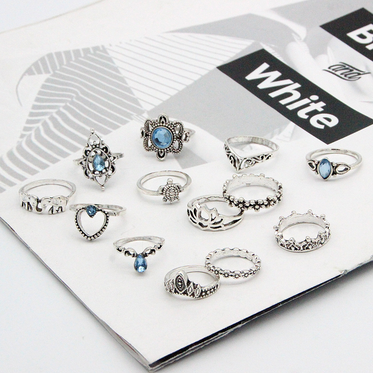 13-piece combination set ring