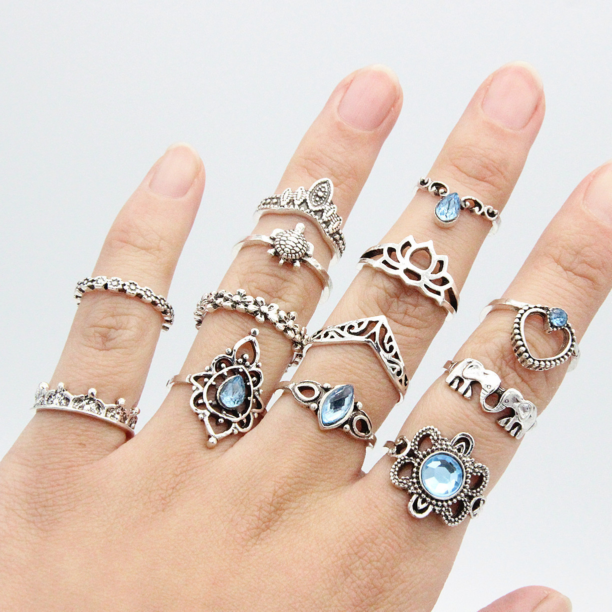 13-piece combination set ring