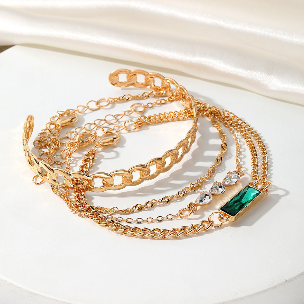 Chain Bracelets Set Adjustable  Bracelets