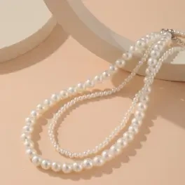 Double layer Pearl Pendant